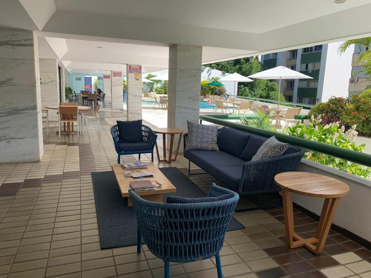 Flat Atlatic City Apart Hotel Barra Ondina Em Salvador Ngoại thất bức ảnh