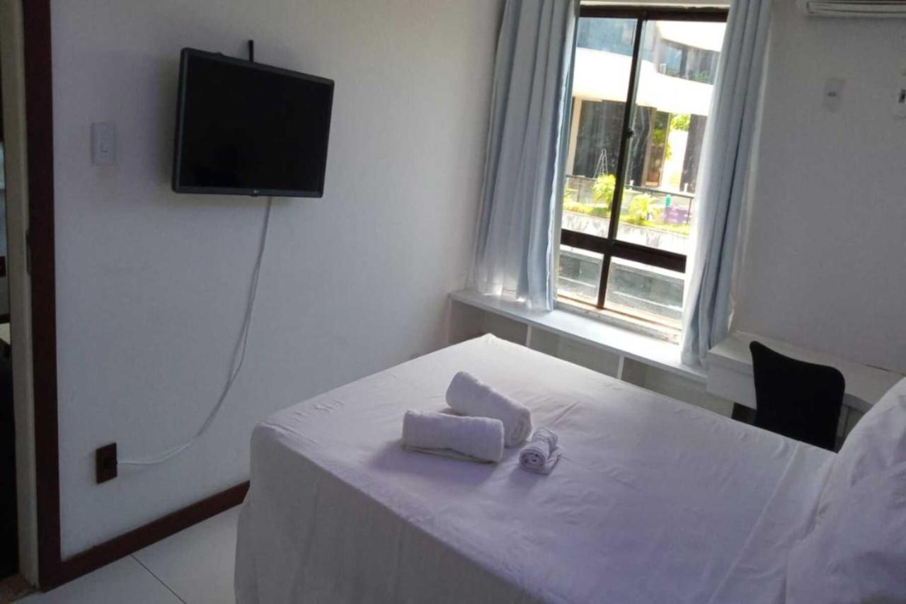 Flat Atlatic City Apart Hotel Barra Ondina Em Salvador Ngoại thất bức ảnh