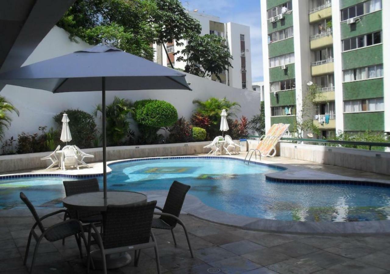 Flat Atlatic City Apart Hotel Barra Ondina Em Salvador Ngoại thất bức ảnh
